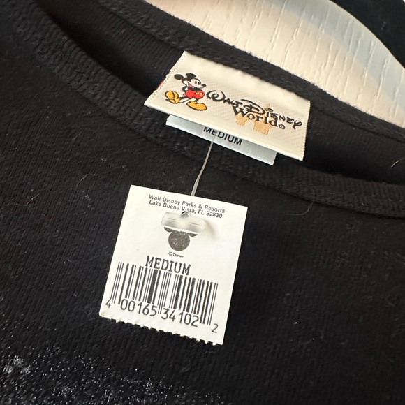 NEW with tags - 2000s Y2K Walt Disney World icons sparkle glitter shirt - Picture 3 of 3